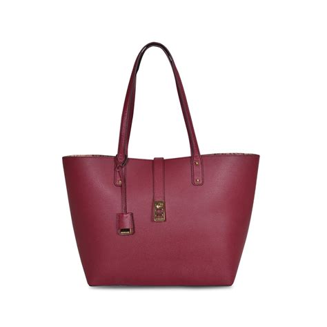 MICHAEL KORS KARSON LARGE MULBERRY LEATHER 